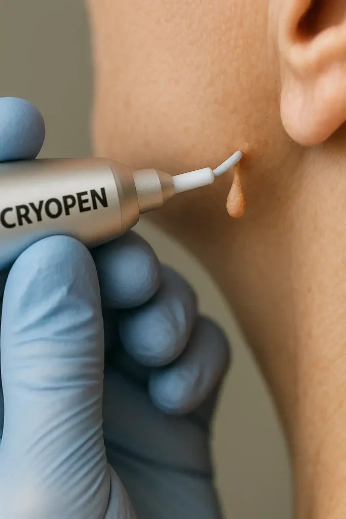 Cryopen for skin tags removal Oxfordshire speak to our team today!