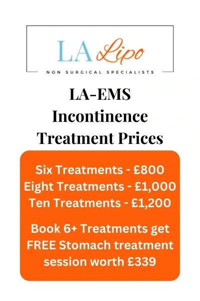 LA-EMS Incontinence Treatment Prices Oxfordshire