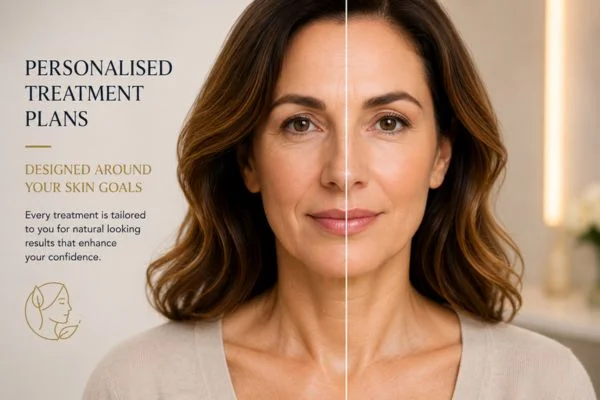 Before and after results of Collagen Lift Therapy Oxfordshire