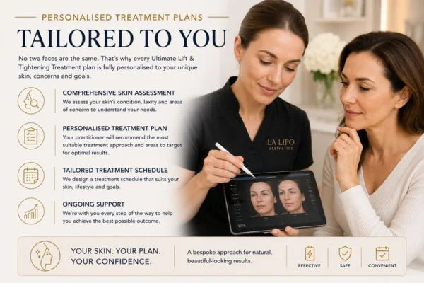 book a consultation about your ultimate lift and tighten treatment Oxfordshire