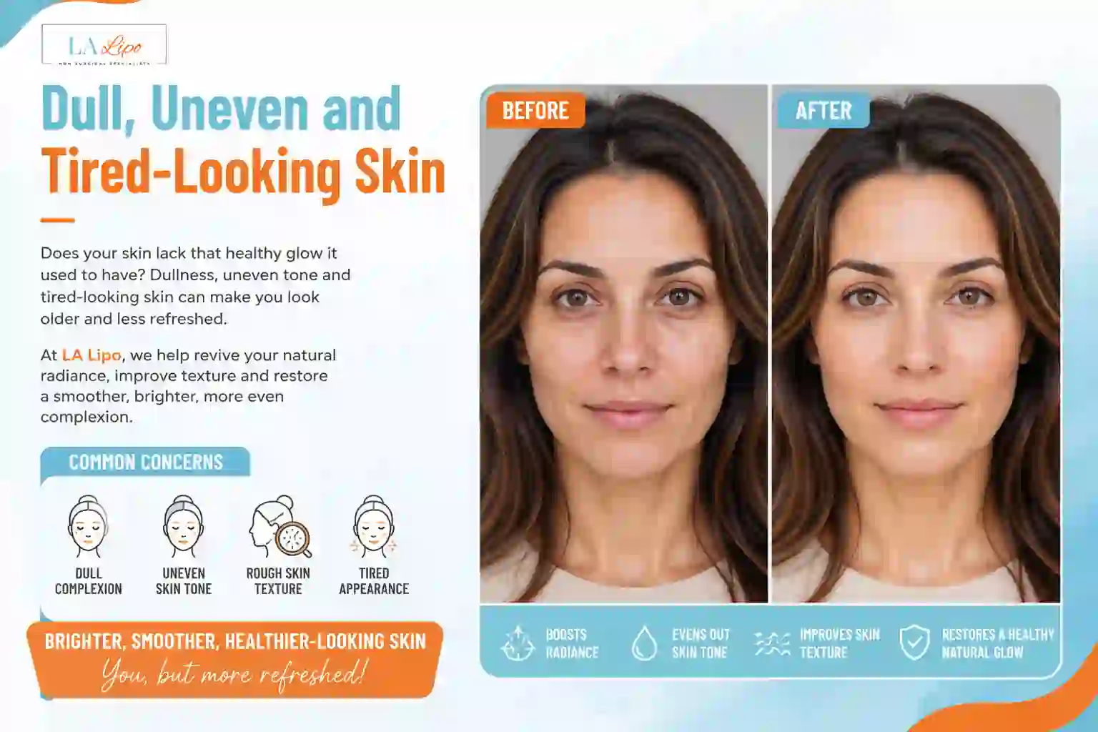 Sign #5: Dull, Uneven and Tired-Looking Skin Oxfordshire